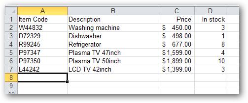 Product List